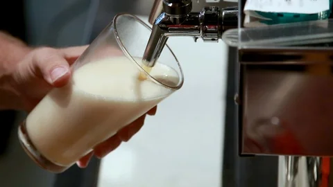 Pouring Beer Stock Footage 88893253