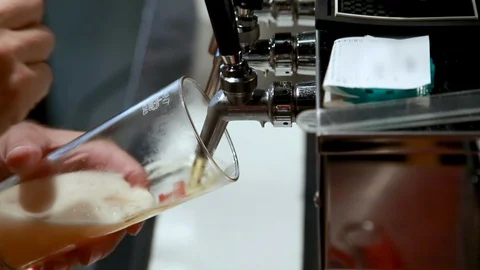Pouring Beer Stock Footage 88893305