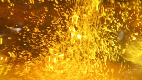 Pouring a beer into a glass close up of air bubbles Stock Footage 118075813