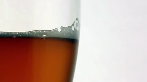Pouring beer in a glass Stock Footage 10702588