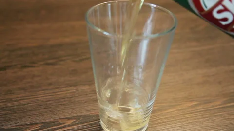 Pouring beer in a glass Stock Footage 34253956