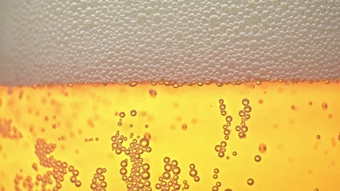 Pouring beer into a glass. Stock Footage 288212931