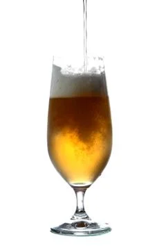 Pouring a Beer Foto stock