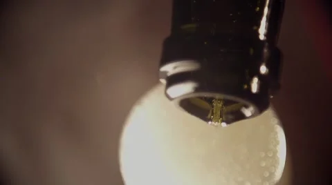 Pouring the beer in slow motion Stock Footage 67866515