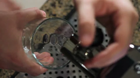 Pouring Beer From Tap 2 Stock Footage 22760259