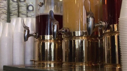 Pouring Beverage Stock Footage 8679409