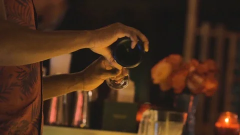 Pouring Champagne 4 Stock Footage 104007600