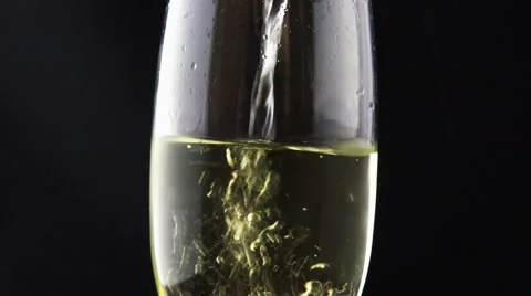 Pouring champagne 4K Stock Footage 47257194