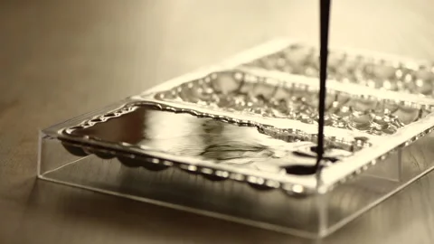Pouring chocolate 8671 Stock Footage 164067103