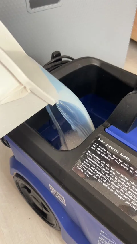 Pouring Cleaning Solution Stock Footage 310564120