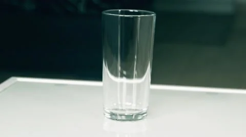Pouring a Coca in Glass Stock Footage 67030728