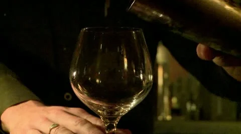 Pouring cocktail Stock Footage 10209086