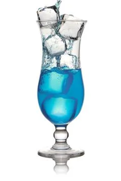 Pouring cocktail Stock Photos
