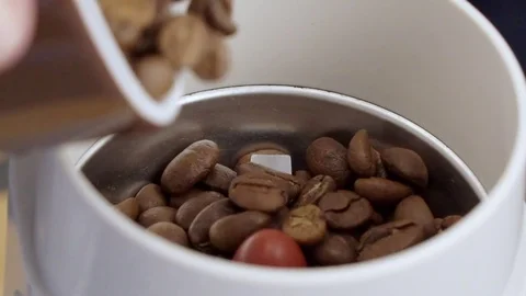 Pouring Coffee 2 Super Slow Stock Footage 78130665