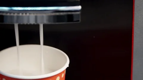 Pouring coffee drink Stock Footage 72445272