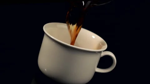 Pouring Coffee Stock Footage 63445731