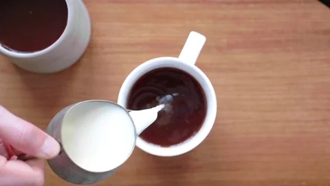 Pouring coffee Stock Footage 81484914