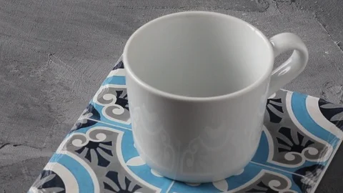 Pouring coffee Stock Footage 95835811