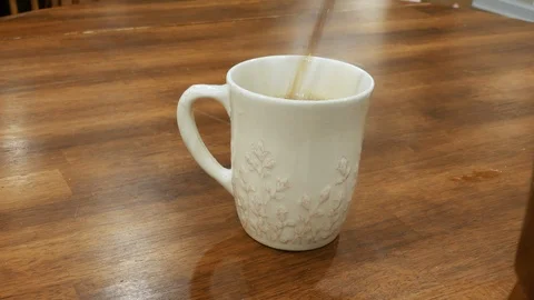 Pouring coffee Stock Footage 102211797