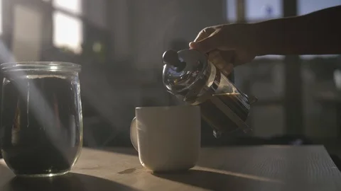Pouring Coffee Видео 129793623