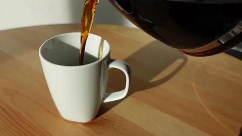 Pouring Coffee Stock Footage 146336504