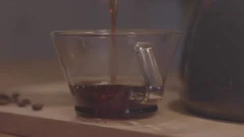 Pouring Coffee Stock Footage 165395215
