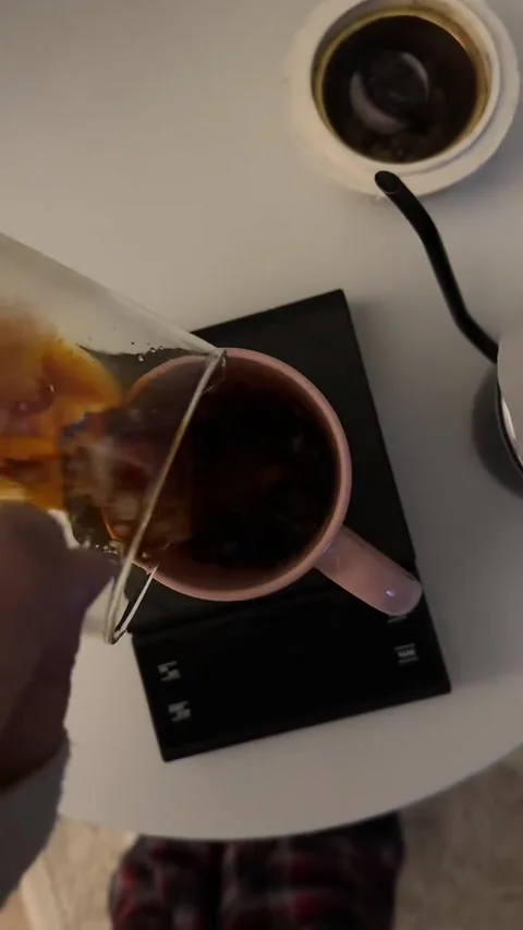 Pouring coffee Stock Footage 316746684