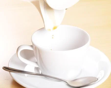 Pouring coffee Stock Photos