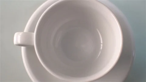 Pouring coffee slow motion Stock Footage 108251161