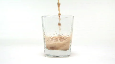 Pouring A Cola Flavored Soft Drink  Stock Footage 672650