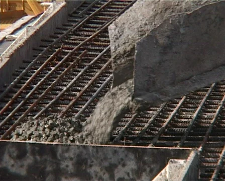 Pouring concrete Stock-Footage 347381