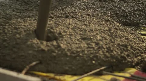 Pouring concrete Stock-Footage 21555849