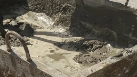 Pouring concrete. Stock Footage 167590759
