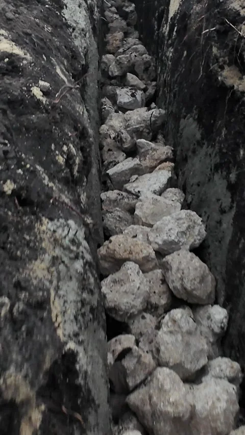 Pouring Concrete for Foundation,Foundation Construction Process Stock Footage 300060968