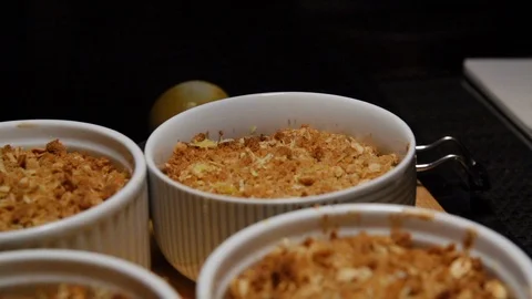 Pouring Custard Stock Footage 126310499