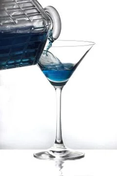 Pouring a drink Stock Photos