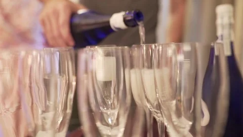 Pouring drinks Stock Footage 71258445