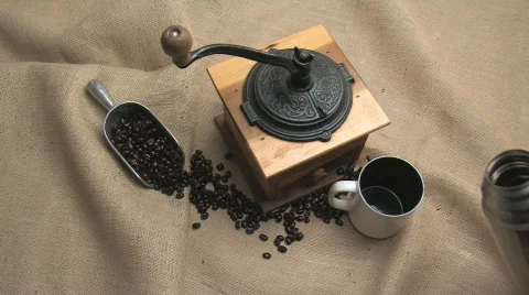 Pouring A Fresh Cup Of Coffee Stock Footage 660264