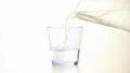 Pouring fresh water into the glass HD Footage