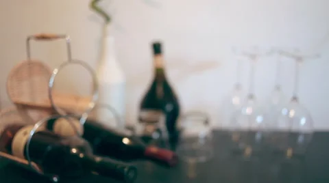 Pouring glass of wine Stock Footage 45886210