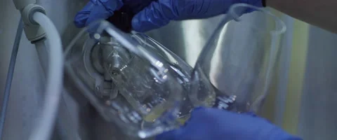 Pouring glasses of beer Stock Footage 59945172