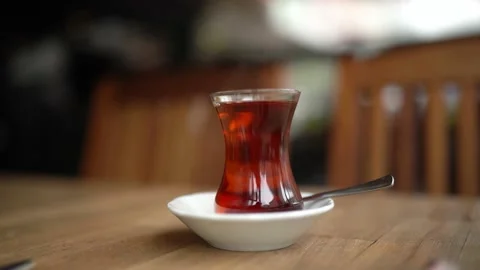 Pouring Healthy Tea. Slow Motion Video Footage Stock Footage 180245010