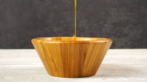 Pouring Honey Stock Footage 77224227