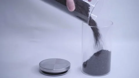 Pouring from jar to jar Stock Footage 169085479