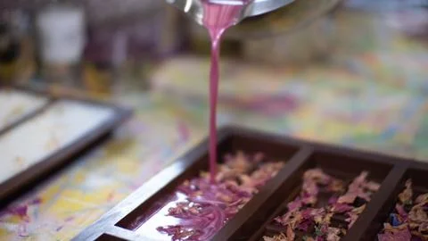 Pouring Liquid Wax Stock Photos