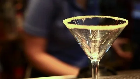 Pouring A Margarita Stock Footage 78624358