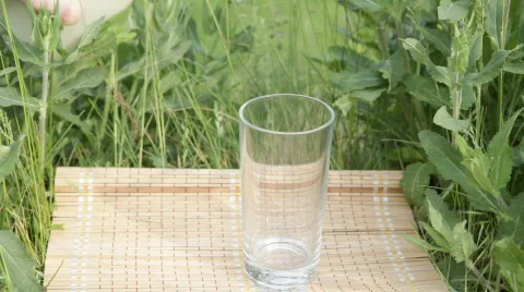 Pouring milk Stock Footage 715424