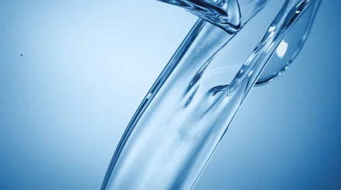 Pouring oil and making splashes. Slow Motion. Stock Footage 56698648