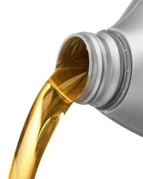 Pouring oil Stock Photos