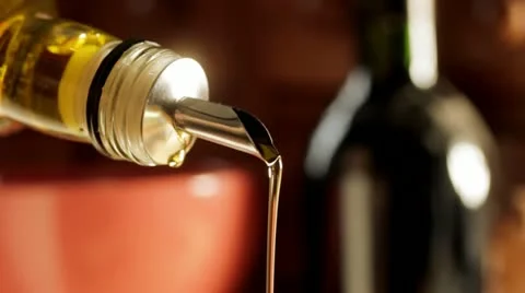 Pouring Olive Oil Video stock 11889953